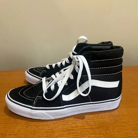 VANS Sk8-Hi High Top Skate Shoes Size 8.5 - Picture 2 of 5